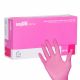 Nitrilne rukavice pink M